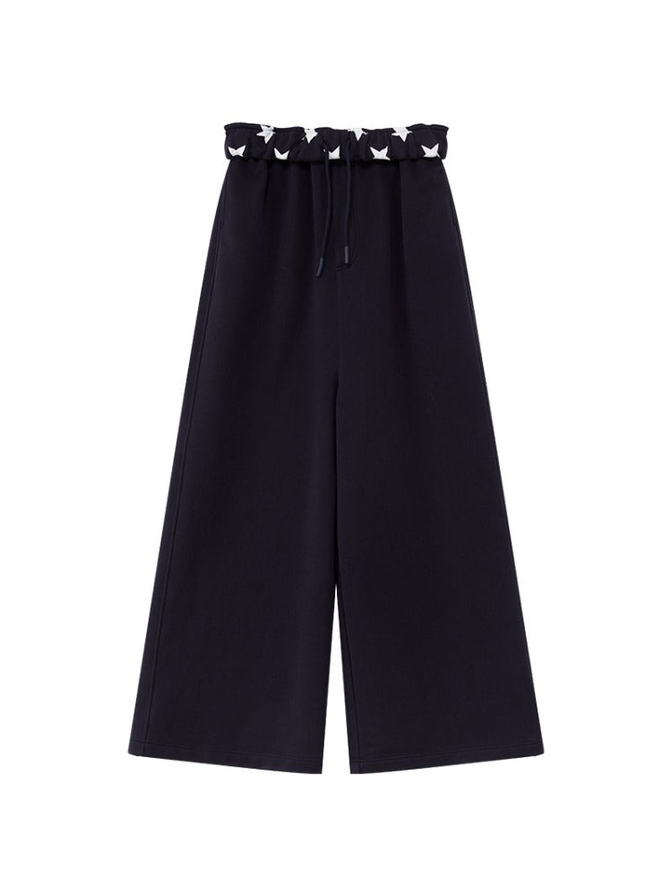 Star Print Hoodie Set