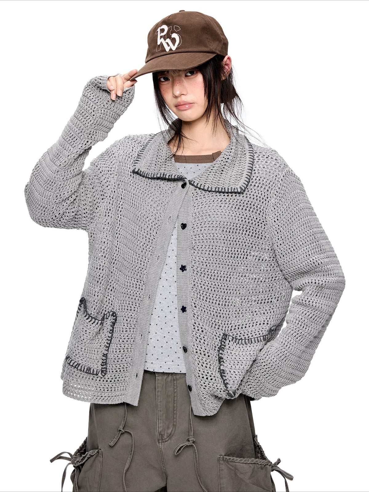Vintage Polo Cardigan