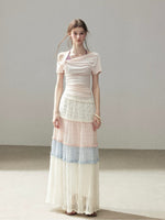 Lace Polka Dot Skirt