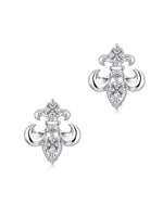 Iris Zircon Stud Earrings