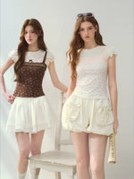 Cloud Bubble Cargo Skort