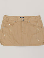 Compass Wild Origin Denim Skirt Sand
