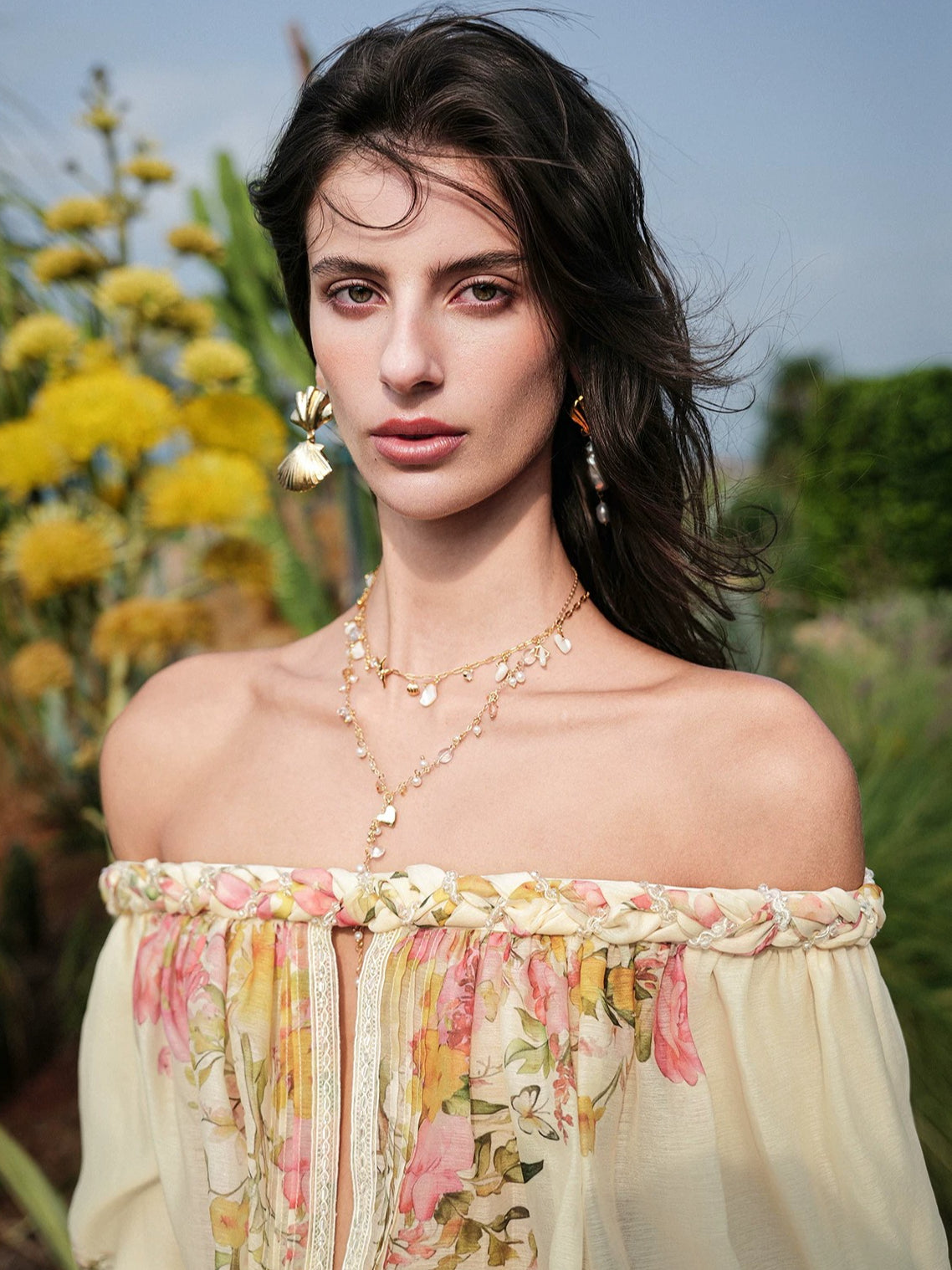 Venier Floral Playsuit
