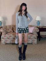 Polka Dot Lace Twinset