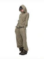 Hooded Fleece Sweatshirt & Pants Set
