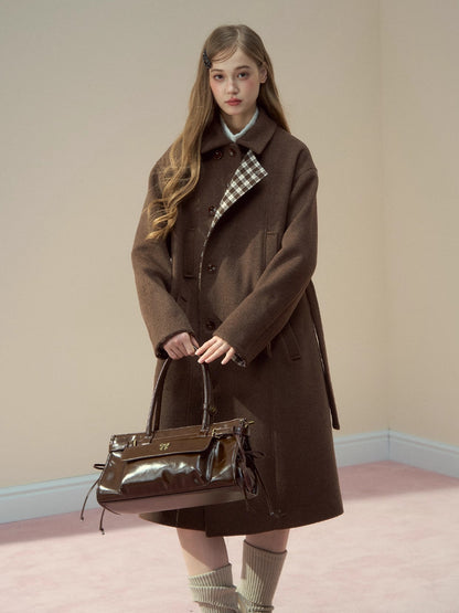 Vintage Oil-Waxed Leather Tote Bag