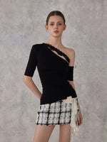 Lace Strap Tencel Top