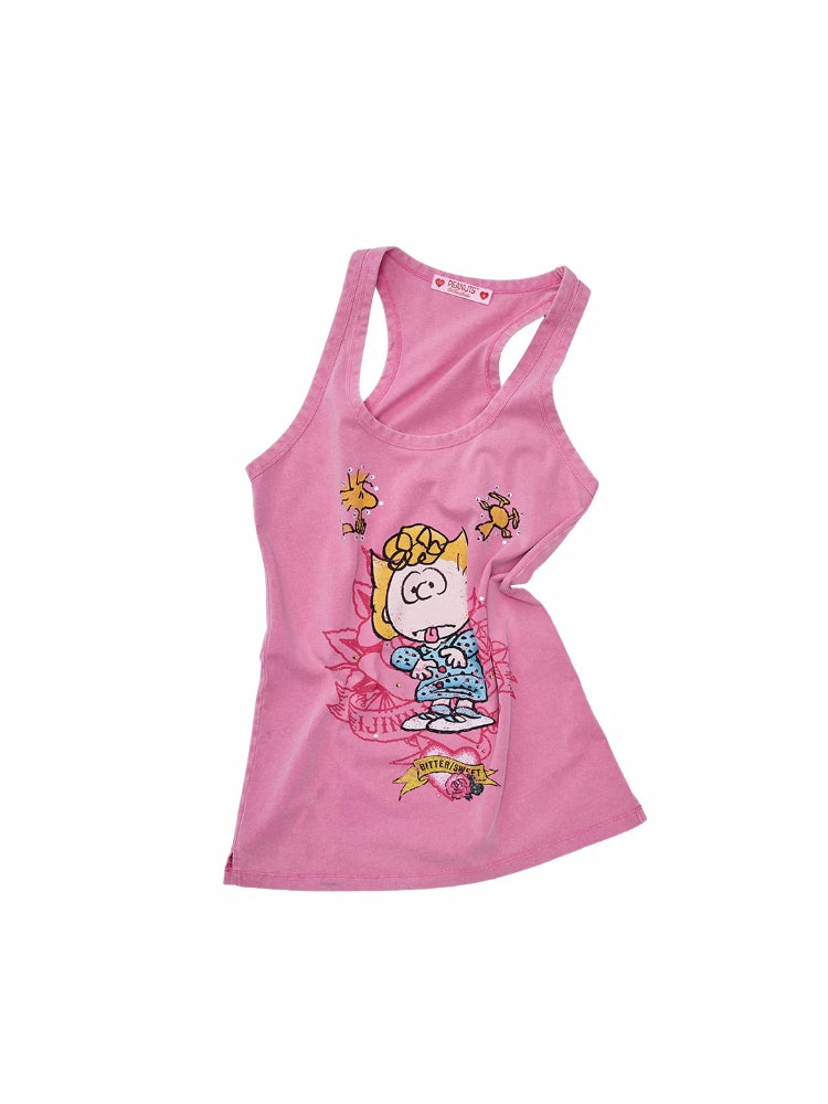 Vintage Printed Tank Top