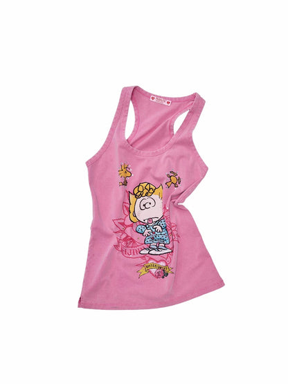 Vintage Printed Tank Top