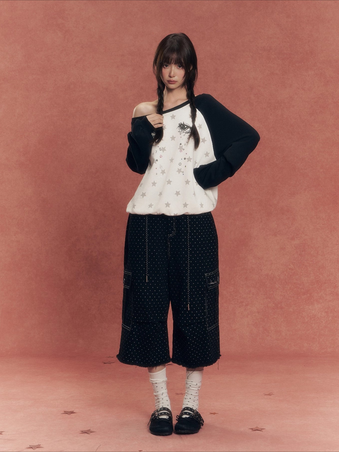 Diamond Tears Rhinestone Sweatshirt