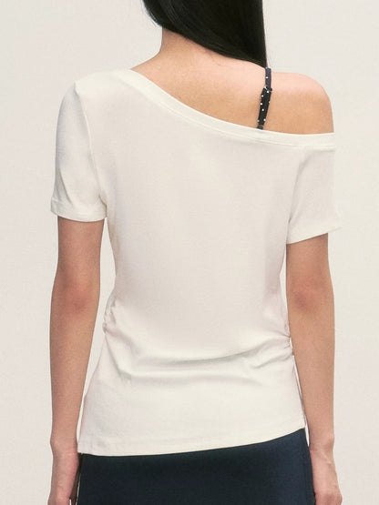 Cupid Print Layered Tee
