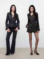 Metal Button Shirt