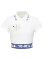 Short-fitting Polo T-shirt