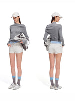 Neva Wool-Blend Knit Crewneck