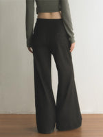 Multi Button Flare Pants