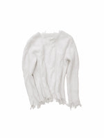 Cable Wool Brushed Sweater