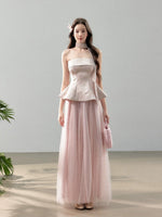 Jacquard Tulle Two Piece Set
