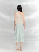 Asymmetrical Knit Tank Top