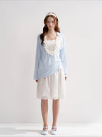 Ruffle Cloud Tee Set