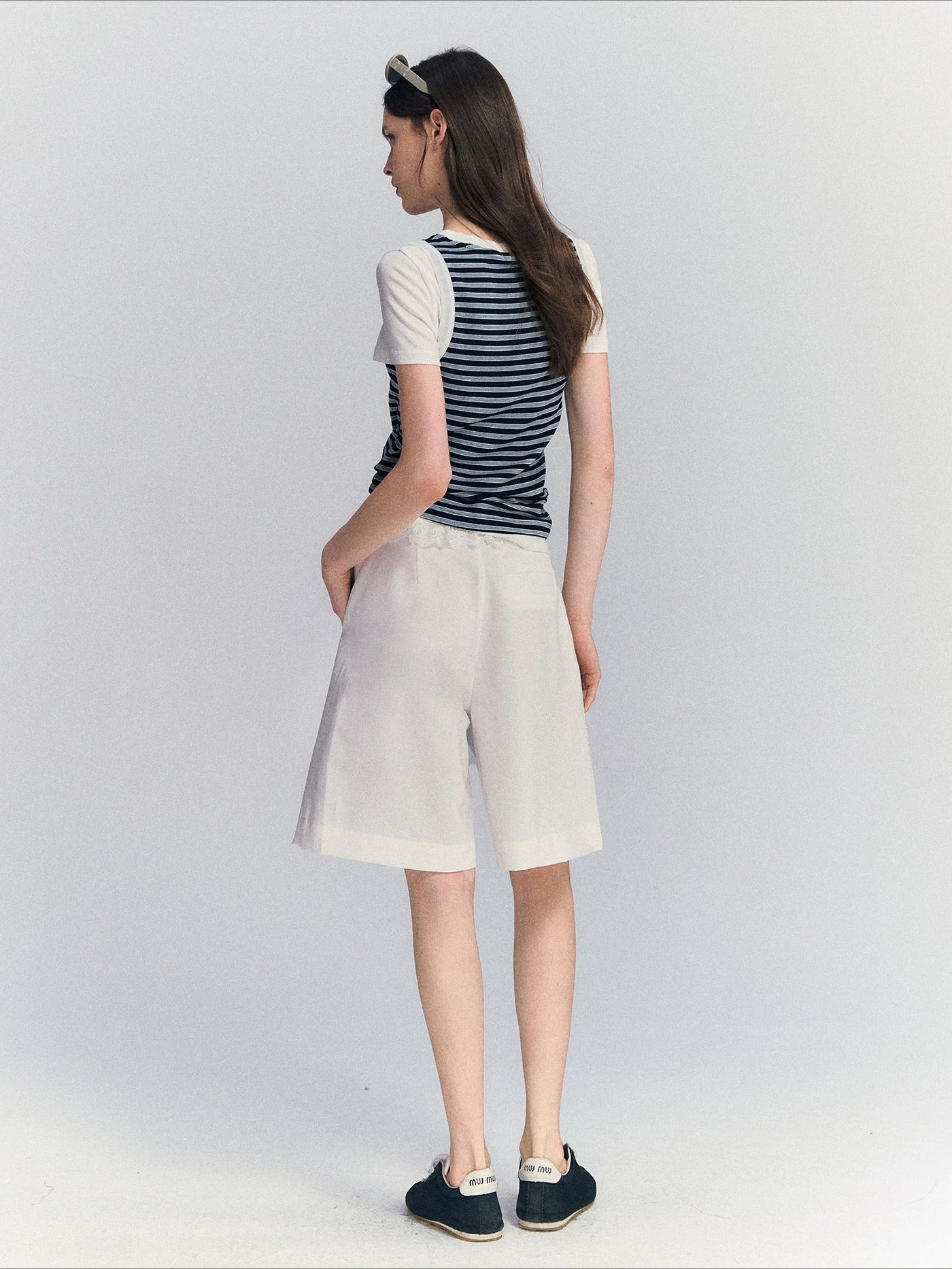Contrast Stripe Tee