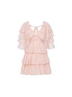 Levette Layered Chiffon Dress