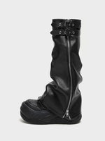 Leather Leg Warmers