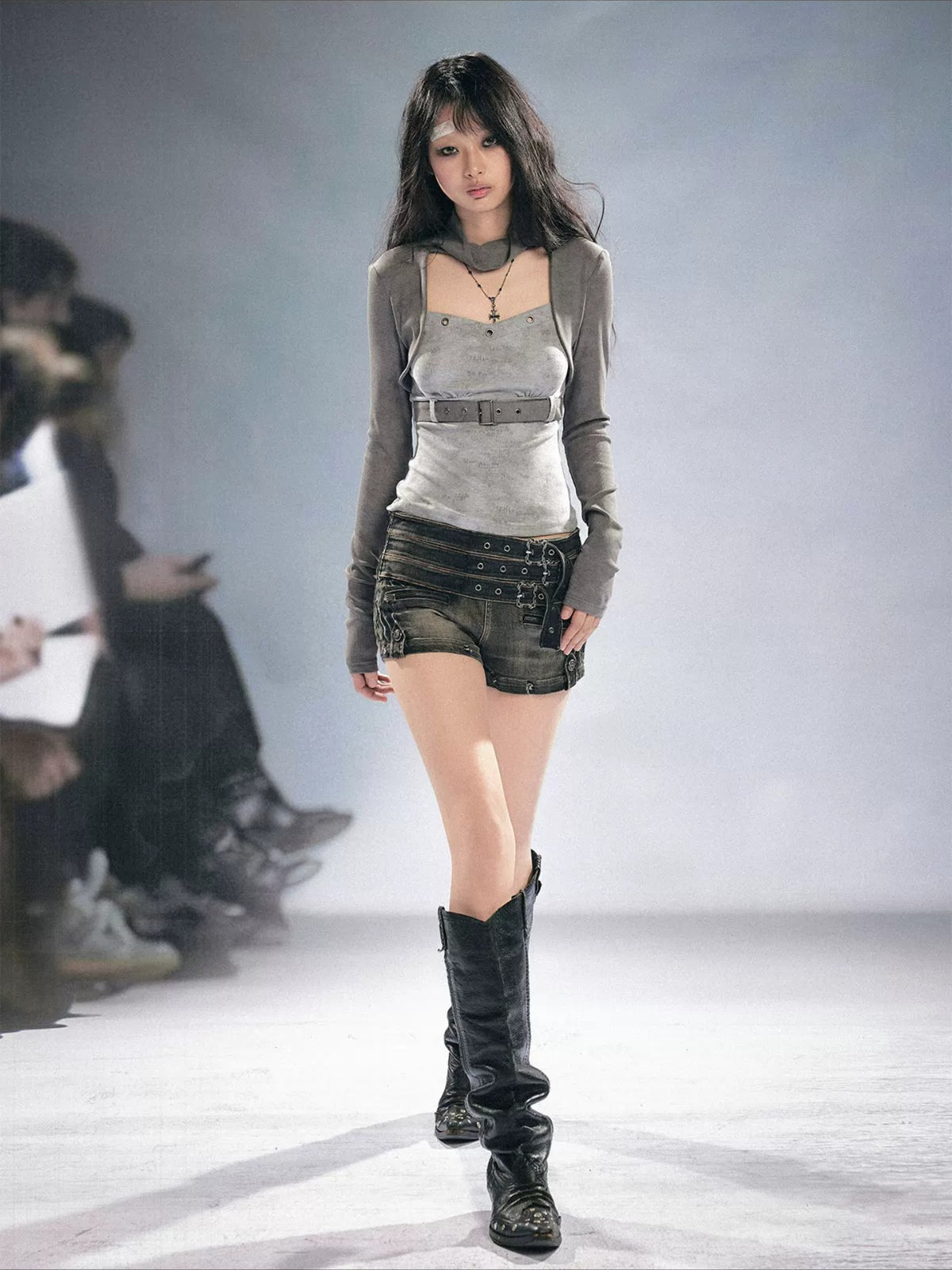 Layered Knit Top
