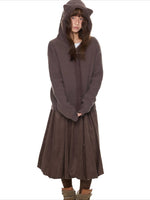 Bear Ear Knit Cardigan