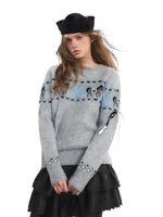 Carousel Jacquard Knit Sweater