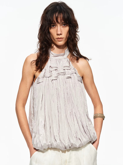 Knitted Halter Vest