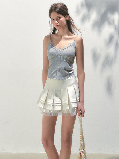 Built-in Bra Lace Camisole