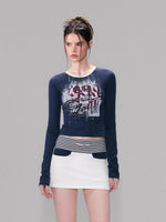 Graphic Tee Camisole Set