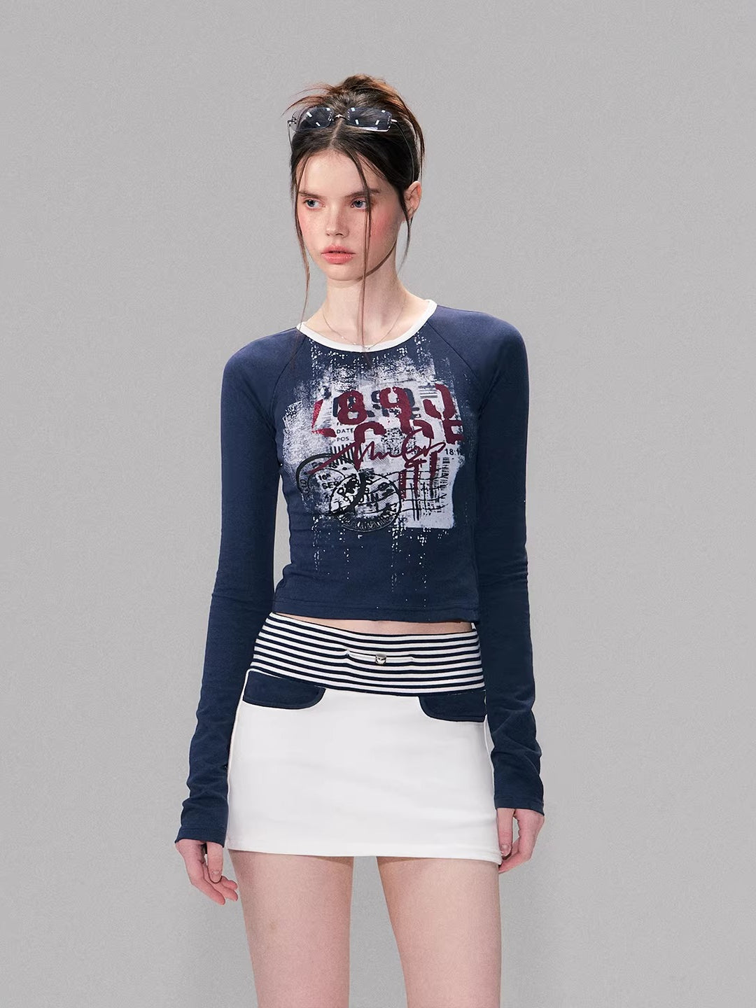 Graphic Tee Camisole Set