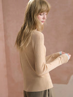 Layered Lace Trim Knit Cardigan