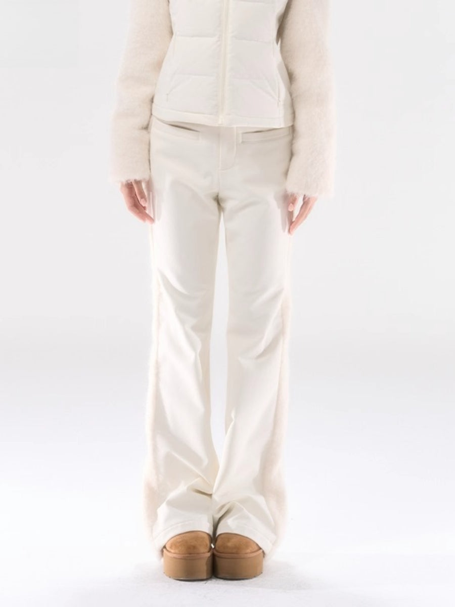 Windproof Waterproof Down Ski Jacket Pants Set