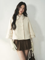 Wool Napoleon Cape Coat
