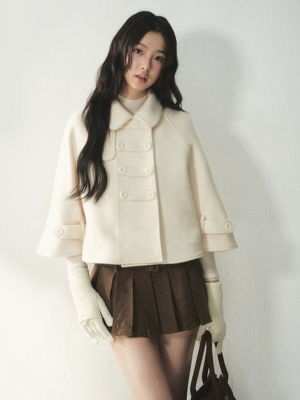Wool Napoleon Cape Coat