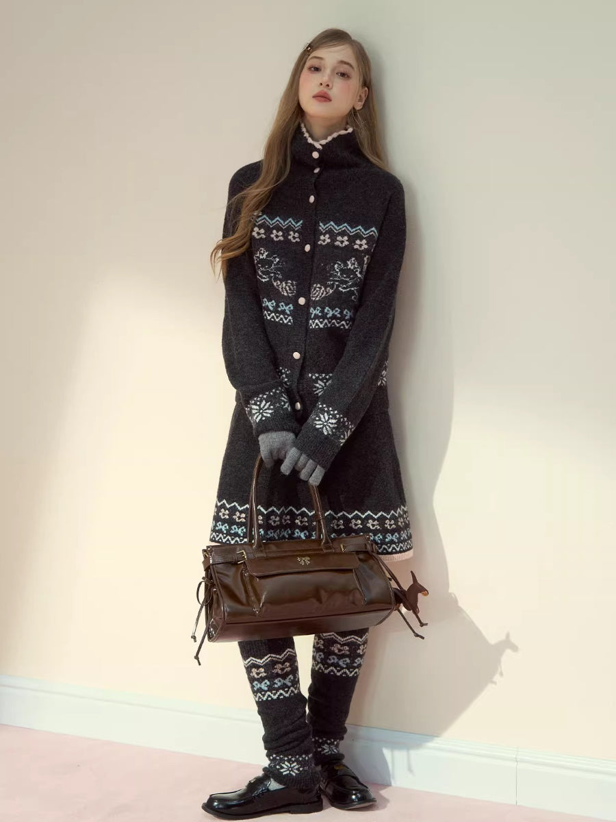 Vintage Oil-Waxed Leather Tote Bag