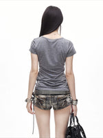 Contrast Graphic T-Shirt