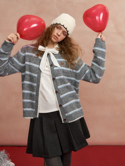 Vintage Stripe Cardigan