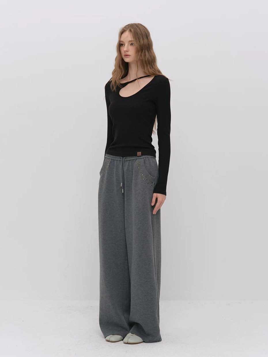 Asymmetric Cutout Top