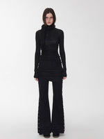 Crystal-Embellished Turtleneck