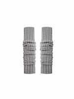 Over-the-Knee Wool Blend Ribbed Warm Leg Socks