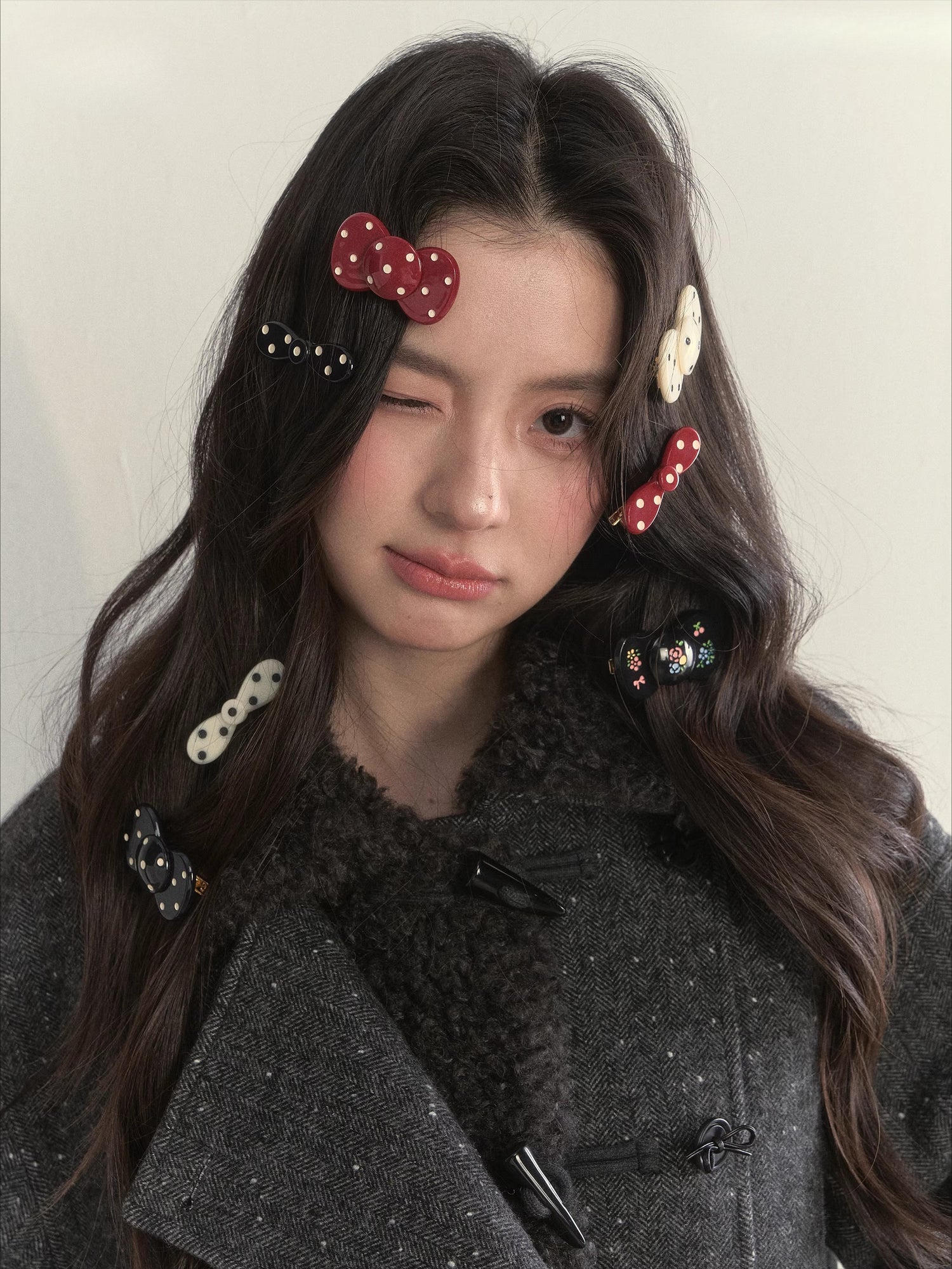 Floral Bangs Barrette