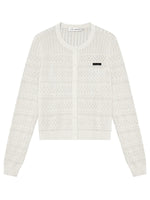 Lace Knit Cardigan & Vest Set