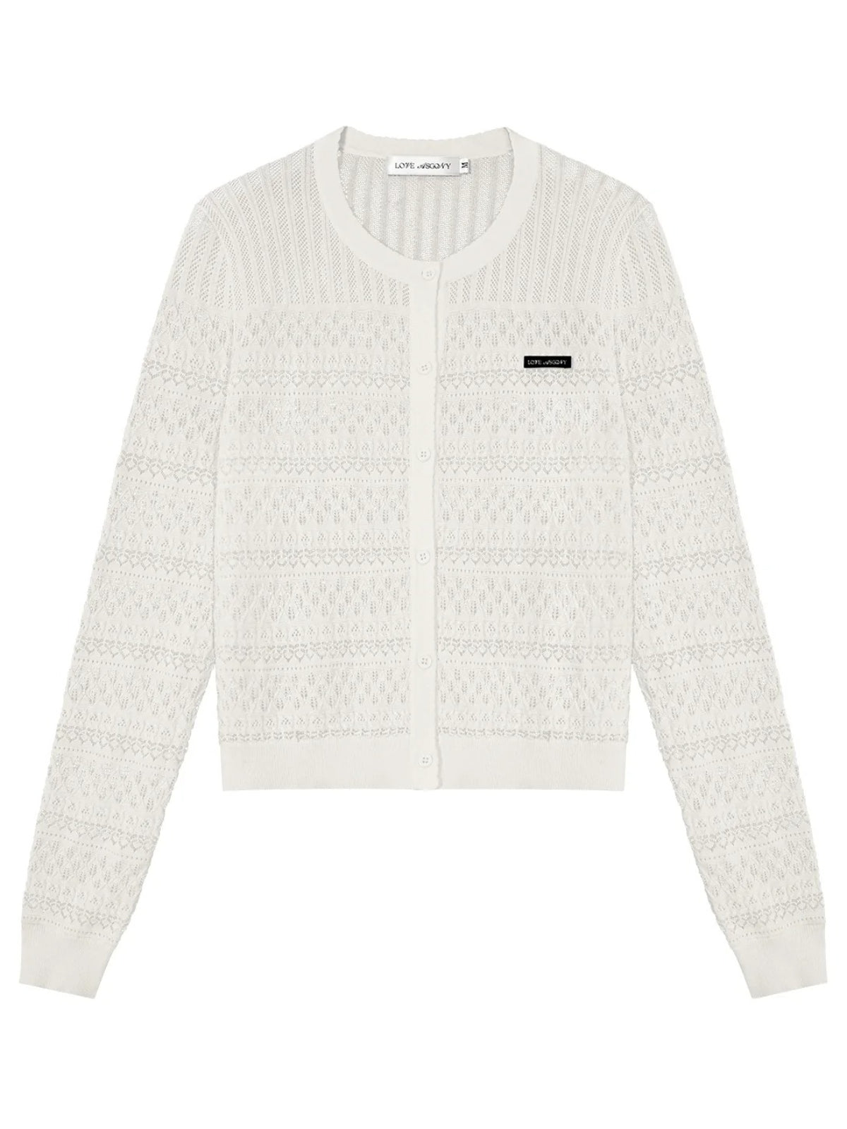 Lace Knit Cardigan &amp; Vest Set