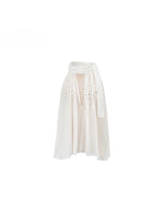 Sheer Rhinestone Chiffon Top