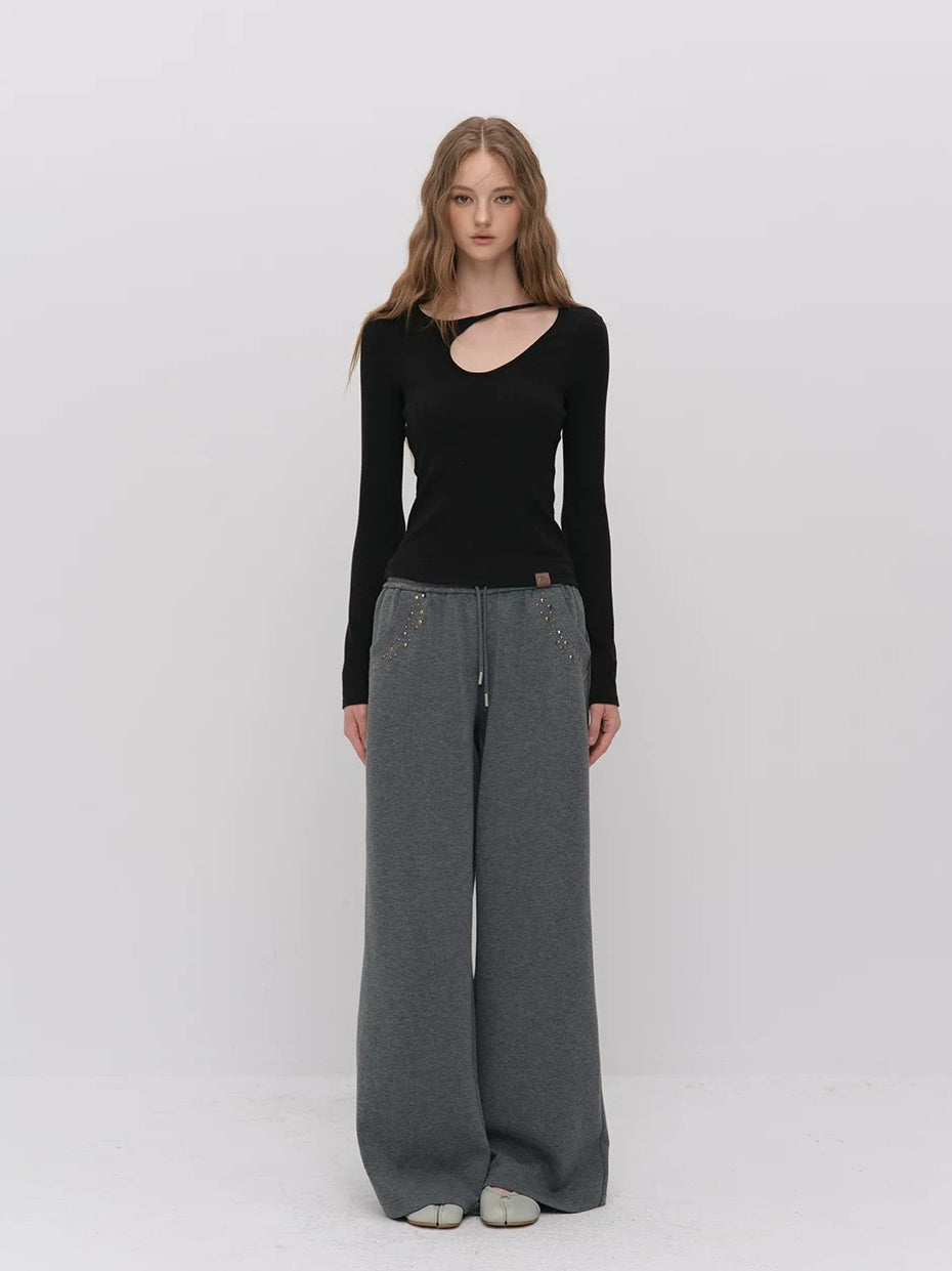 Asymmetric Cutout Top