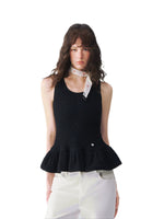 Cloud Ruffle Tank