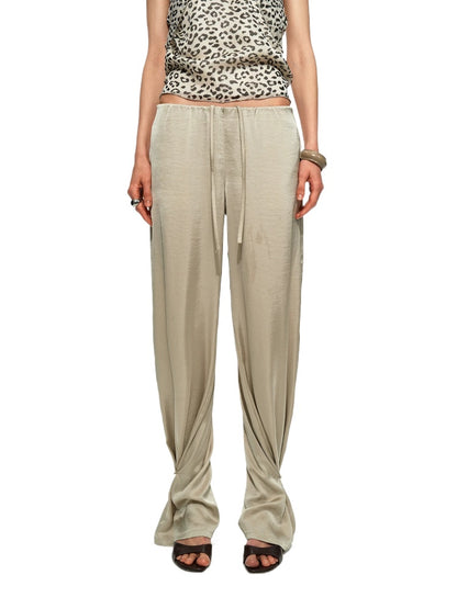 Satin Jogger Pants